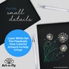 Art-n-Fly White Gel Pens For Black Paper | White Ink