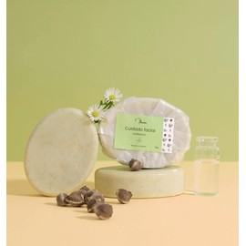 Florina Cosmetics Super Gentle Facial Cleanser with Moringa – Soap Free Natural Face Wash Bar – Hydrating & Anti-Aging – 85g – pH Balanced – For All Skin Types