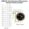 AYWHP Pack of 3 INMP441 Omnidirectional Microphone Module 24 Bit