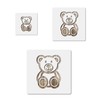 Teddy Bear Teddy Fur Cute, quality mylar stencil pack in