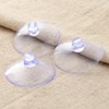 Dophee 10pcs 40mm/1.57" Transparent Suction Cup Sucker for Window Wall