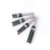 Wolfride 4PCS Straight Router Bit with Bearing, 1/4-Inch Shank Top