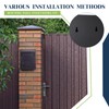 Yaocom Key Lock Mailboxes for Outside Locking Wall Mount Mailbox