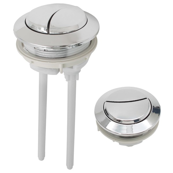 PHITUODA Toilet Tank Push Button 38mm Thread Diameter Dual Push