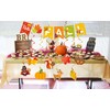 Hello Fall Banner Thanksgiving Fall Decoration Autumn Pumpkins Maple Leaves