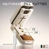 Niuthreee Pill Cutter - 1/4 & 1/2 Pill Splitter for