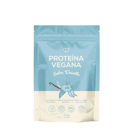 CARO FIT | Proteína Vegana Aislada de Chícharo y Arroz Sabor Vainilla | Clean Label sin Gomas, Sin Azúcar y Endulzada con Monk Fruit | Plant Based, Sin Gluten | 24 g de Proteína por Porción – 450 g