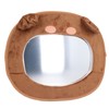 Baby Car Mirror Cute Cartoon Super Soft Fabric Acrylic Car