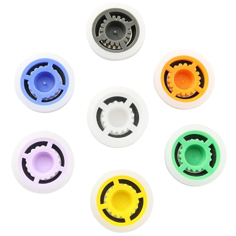 Water Flow Restrictor TAODAN 7PCS 7Sizes 1.2/1.5/1.8/2/ 2.2/2.5/3.0 GPM Shower