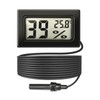 Digital Meter with Wire – LCD Temperature Humidity Hygrometer for
