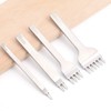Leather Craft Tool 1/2/4/6 Prong Lacing Stitching Punch Hole (5mm)