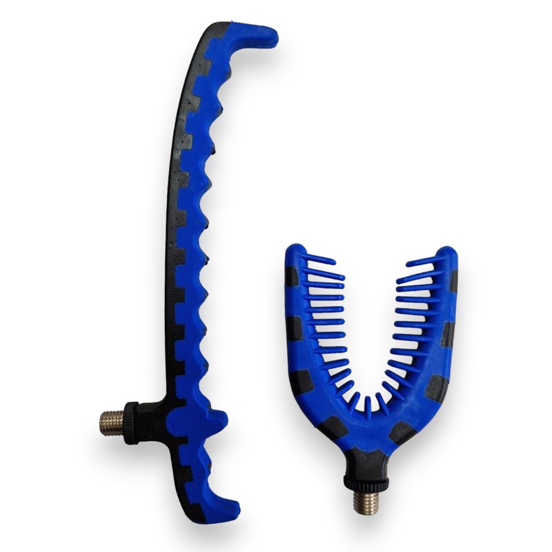 Coarse Fishing Rod rest heads with Feeder head and Gripper