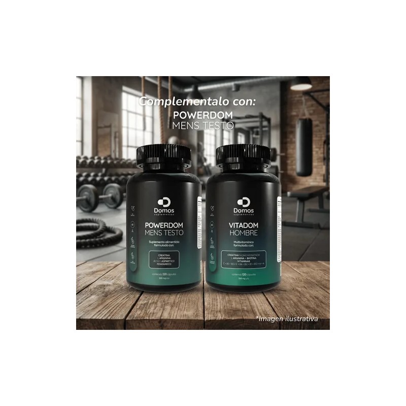 Domos - Multivitaminico Hombre - Vitadom - 120 Cápsulas