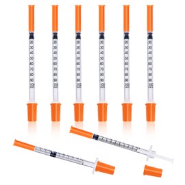 31G 1ml 1/2 Inch Lab Supplies, Disposable Individual Package, Pack of 25