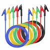 5PCS Alligator Clips Test Leads Dual Ended Crocodile, Alligator Clips