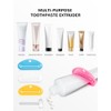 EVOULTES 6 PCS Toothpaste Squeezer, 2 Metal Tube Roller Squeezer