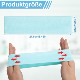 Halinuia Pack of 10 Women's Sports Non-Slip Headband Sport Elastic Hair Bands Women Men Soft Hair Band Exercise Gym Fitness Yoga Running Thin Headband Trendy Headband Women Summer