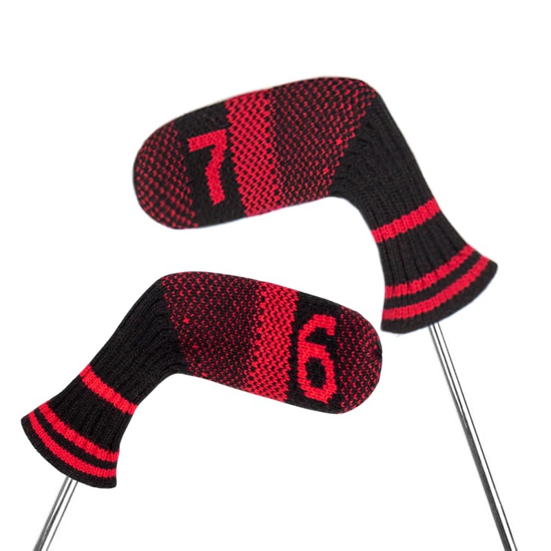 Scott Edward Golf Iron Headcovers Set of 10 Cute Basic