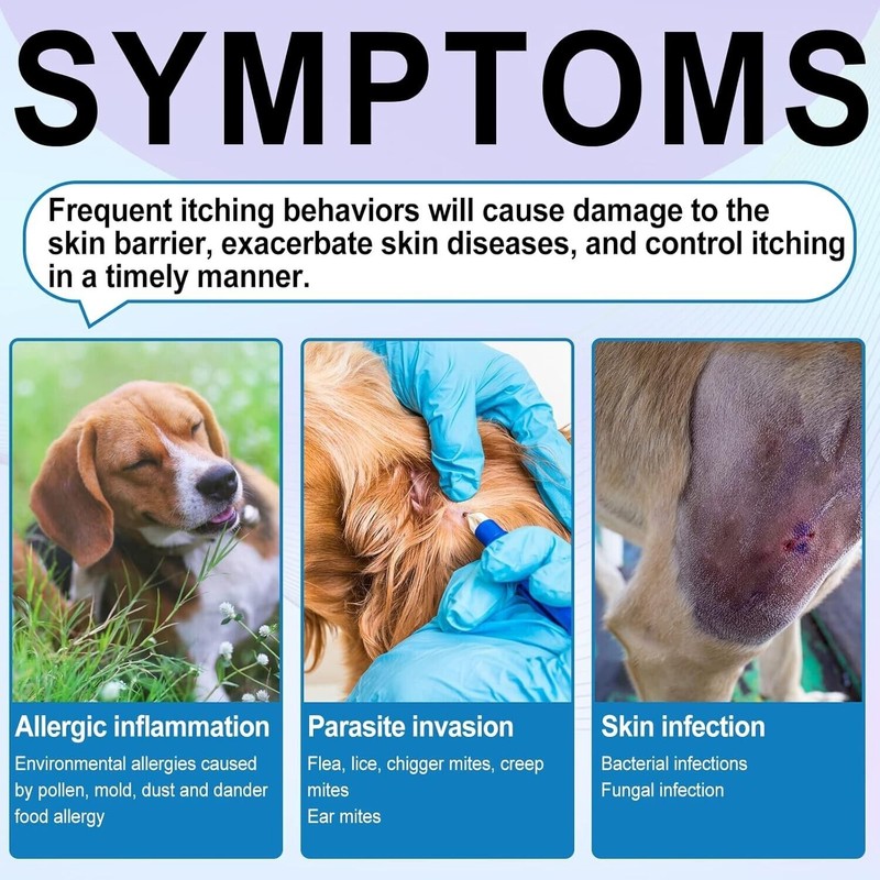 IMMAL Dog Allergy Relief Chews, Itch Relief for Dogs, Allergy
