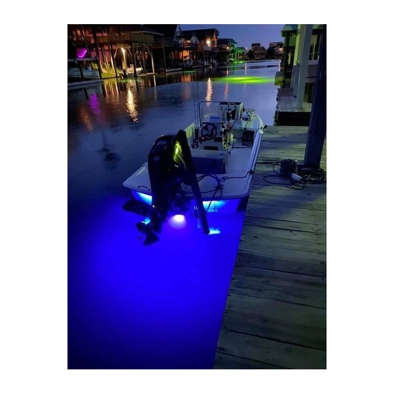 BamF Old School RGB COLOR CHANGING LED BOAT DRAIN PLUG