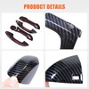 PIUGILH Door Handle Cover for MG MG4 Mulan 2022-2024, Car