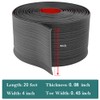 LSGCQ Flexible Baseboard Molding Trim 4 Inch x 20 Feet