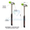 Gambimedic Martillo Buck Reflejos Neurologico Gambimedic Color 20pz