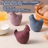 2025 Upgrade Hen-Shaped Egg Yolk Separator - One-Squeeze Silicone Design,No