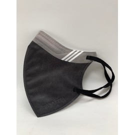 Hanassia 3D Non-Woven Mask Theta MASK 3D Disposable Face Mask Small Face Mask 10 Pack Popular Breathable Masks - Cool Black