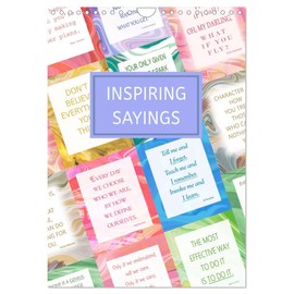 Inspiring sayings (Wall Calendar 2026 DIN A4 Portrait), CALVENDO 12 Month Wall Calendar