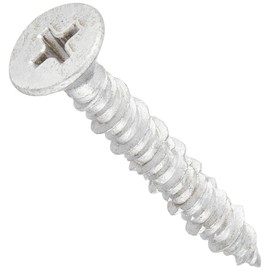 WAKAI No Plug Screw Plate for Lightweight Concrete 0.2 x 1.4 inches (5 x 35 mm)