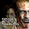 Látex Monstruo líquido, pinta 16 onzas, crea Monster/Piel Zombie y