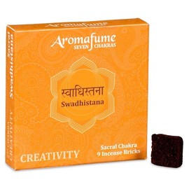 Yogabox Aromafume Chakra Incense Blocks, 2nd Chakra Sacral Chakra (Swadhisthana)