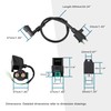 GOOFIT CDI Box Ignition Coil Solenoid Relay Voltage Regulator for