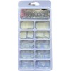 JR Tips Press On 100pzs Nails Tips Para Pies