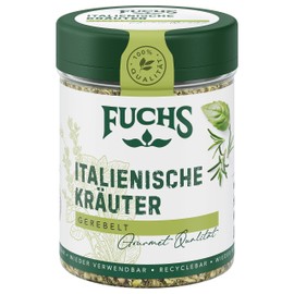 Fuchs Spices - Italian Herbs - Mediterranean Herbal Note for Herb Curd or Tomato Sauces - Natural Ingredients - 20 g in Reusable, Recyclable Tin