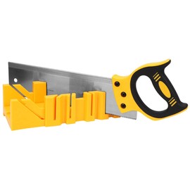 lyrlody Tension Box Saw, SK5 Alloy Steel Tension Mitre Box for People in Need for Woodworking DIY Home Textiles, Crafts