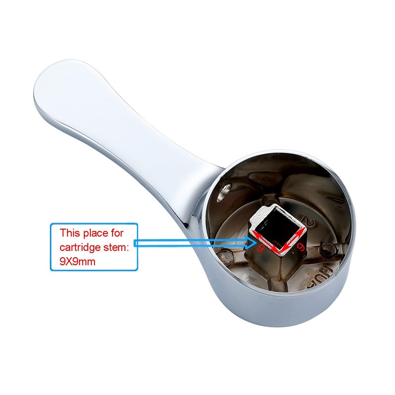 RXXR Single Faucet Handle Compatible with 35mm Tap Cartridge (Cartridge