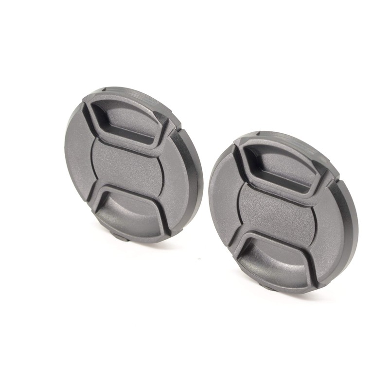 PROtastic® 62mm Lens Caps (Pack Of 2) - Spring Loaded