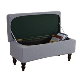 FUANGUI Ottoman Cover Stretch Storage Ottoman Bench Slipcover Printed Folding Storage Bench Ottoman Cover Footrest Stool Slipcover Footstool Protector Cover with Elastic Bottom,Small