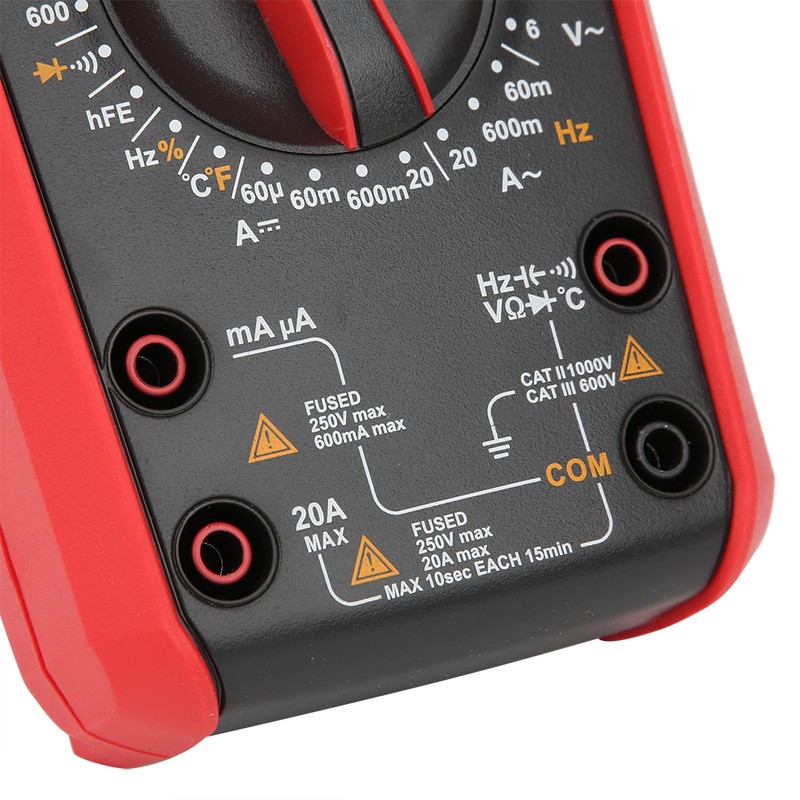 UT89X Digital Multimeter AC DC Voltage Current Resistance Capacitance NCV