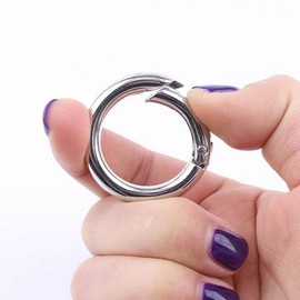 30mm DIY Keyring Keychain Accessories Connector Smart Key / 30mm DIY 키링 열쇠고리 부자재 연결고리 스마트키