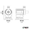 SICCE Syncra Silent NANO Multifunction 110 GPH Submersible Water Pump