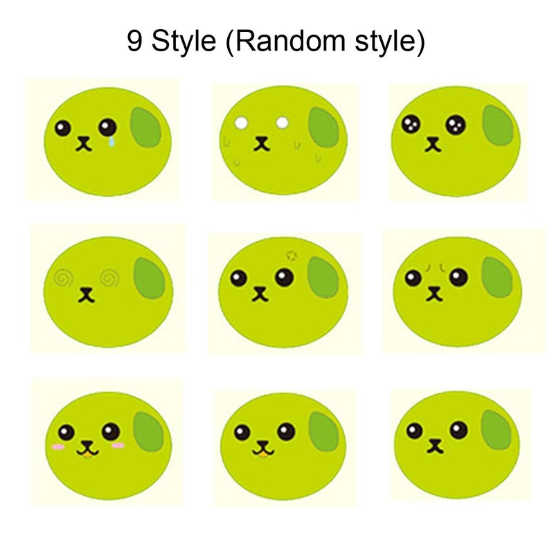 FCBB Fidget Toys 2Pack Squeeze-a-Bean Edamame Keychain Keyring Extrusion Bean