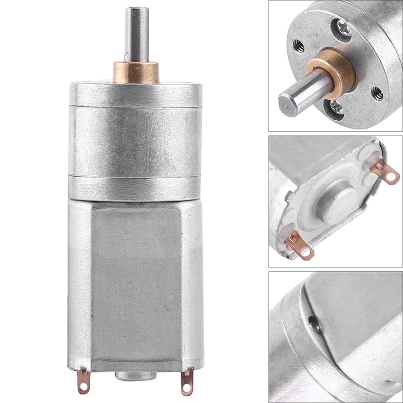 DC12V High Torque Electric Gear Box Reduction Motor (50RPM)