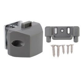 Jenngaoo RV Push Cabinet Locks, Push Button Cabinet Latch Zinc Alloy Cabinet Keyless Knobs Locks for Caravan Yacht Boat Cabinet Drawer, 6x4.5x3cm