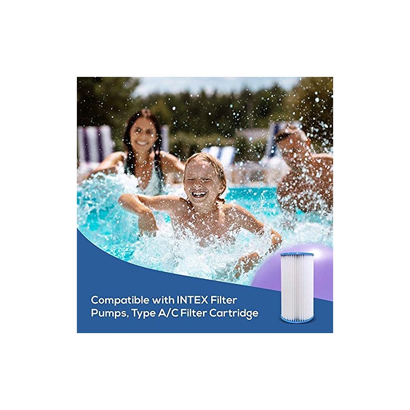 Replacement Filter Cartridge for INTEX Easy Set Pools - Pack