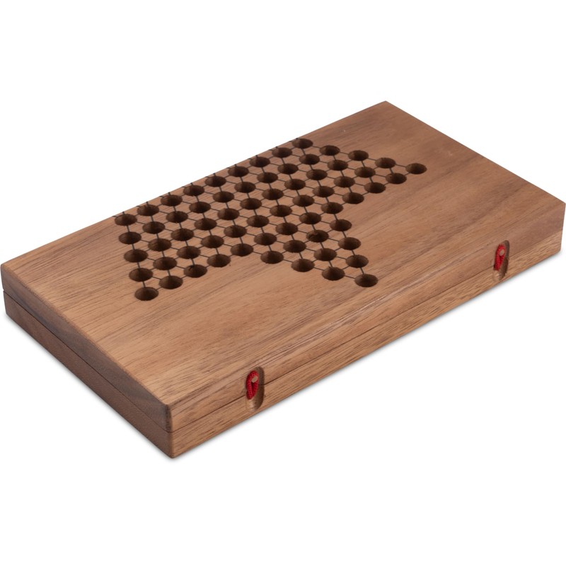 Halma Size L Star Halma/Chinese Checkers – Strategy Wooden Game