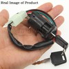 4 Pin and 4 Wire Ignition Key Switch Fit for