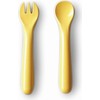 cutlery set yellow
